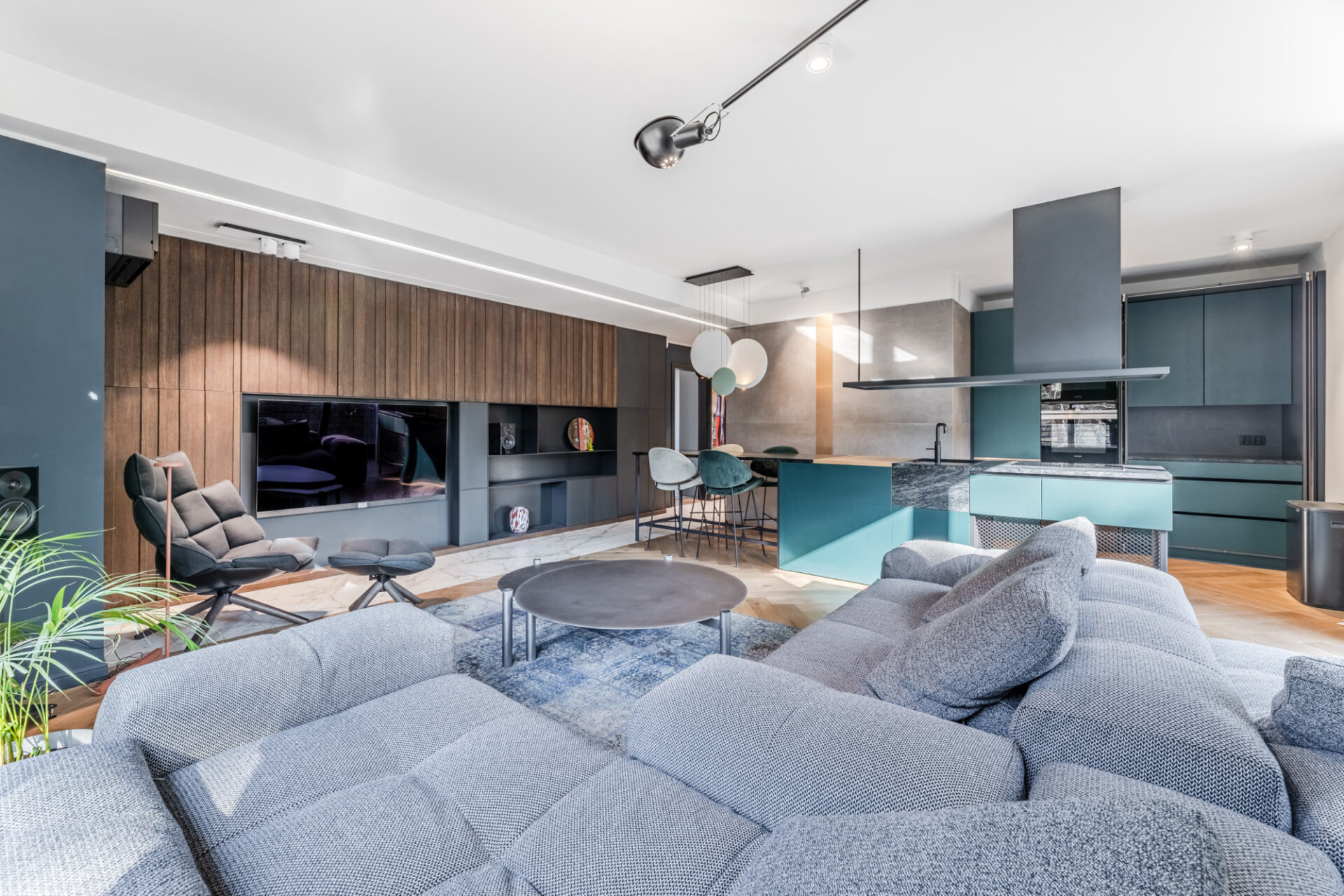 Apartament w parku z tarasem na dachu