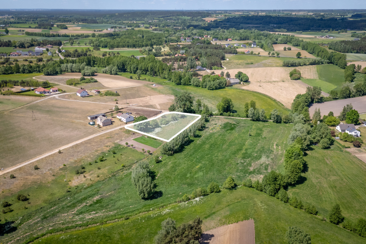 Duża działka 3200 m² z lasem i WZ – Rzęczkowo